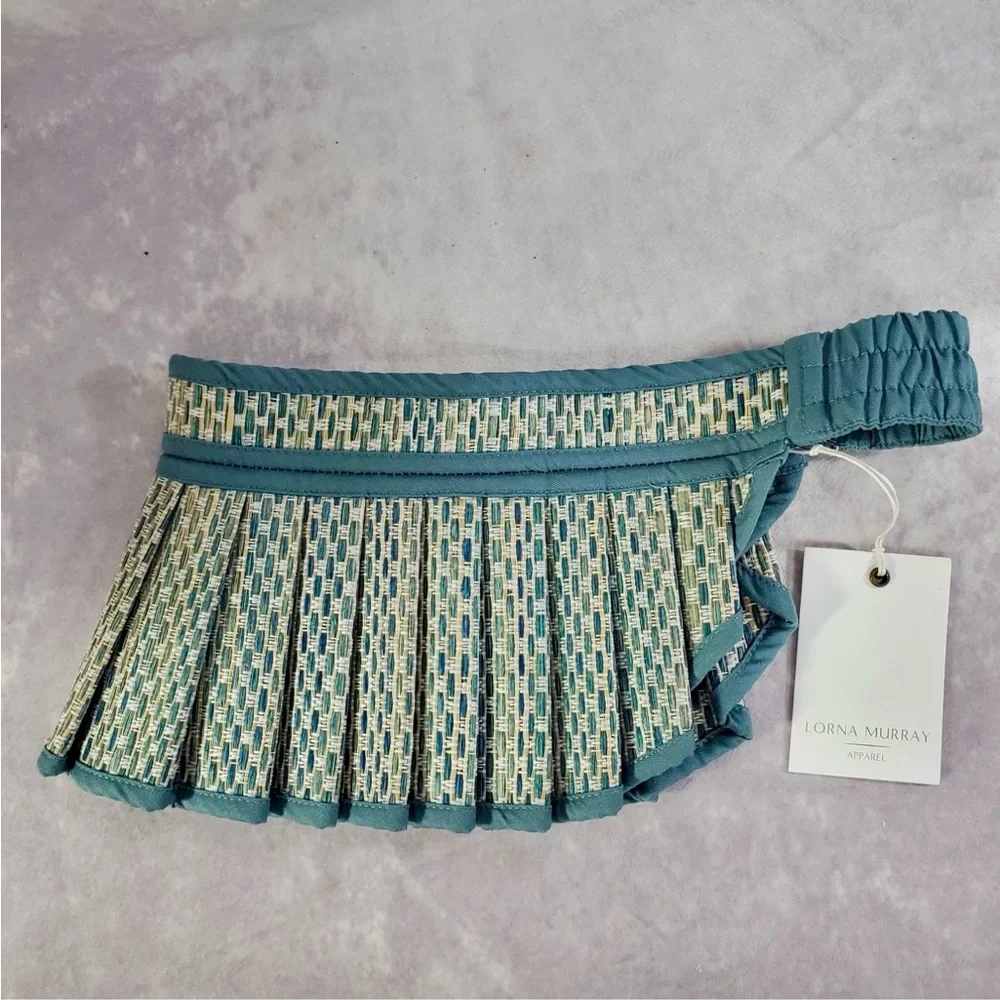 Lorna Murray Visor Medium NWT Packable Cannes Teal - Picture 5 of 7